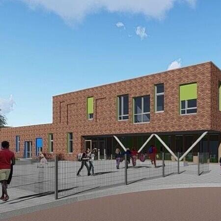 Nieuwbouw kindcentrum